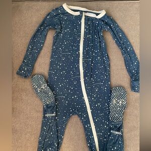 Kickee pants 3t Stars footie